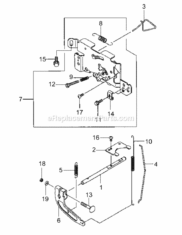 Fh680v-Bs29 Control Equipment Diagram and Parts List for M54-KW 53DB5DBW750-23-HP Cub Cadet Lawn Tractor